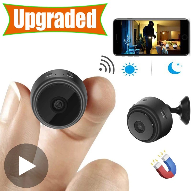마이크로 홈 무선 비디오 CCTV 미니 보안 감시 Wifi IP Camara 센서 적외선 CMOS 2MP Telefon 알람 카메라