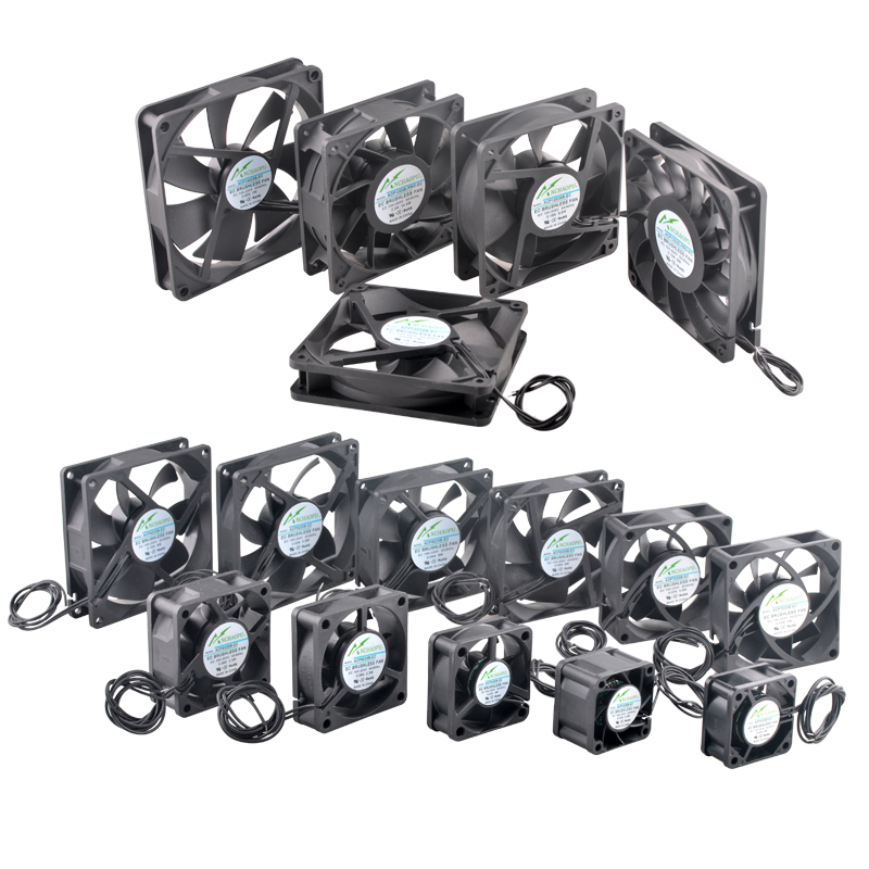 ANCHAOPU 40mm 50mm 60mm 70mm 80mm 92mm 120mm 140mm EC Brushless Cooling Fan AC 110V 120V 220V 240V Axial Flow Fan for Cabinets
