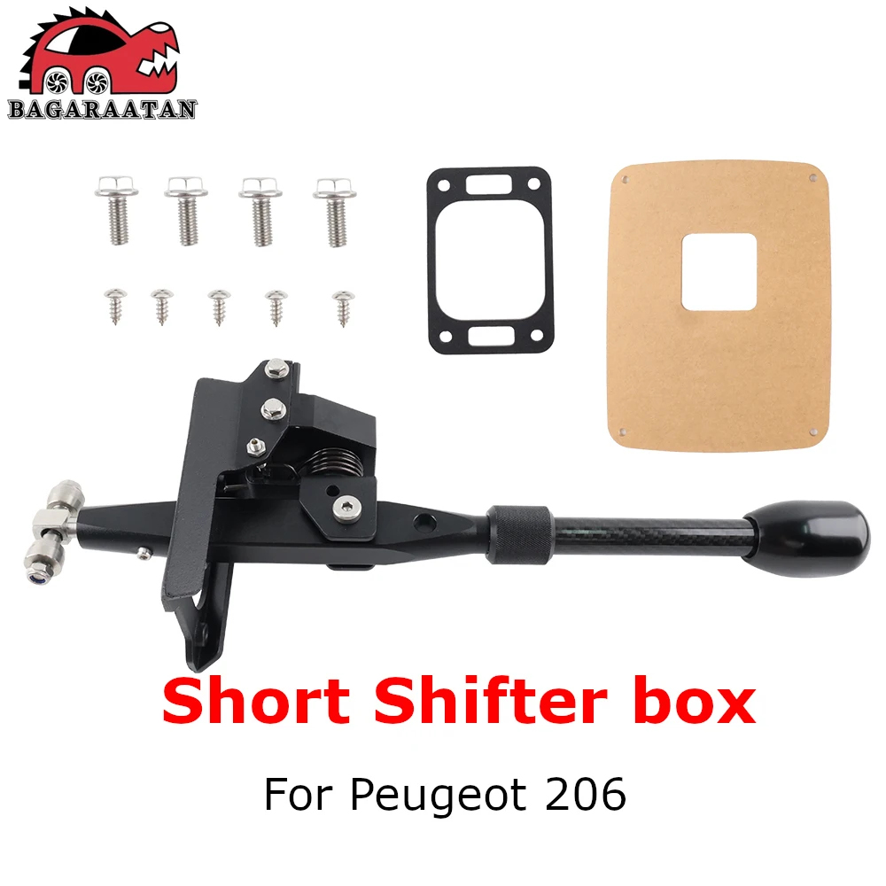 For Peugeot Billet Gear Shifter Box For Peugeot 206 Drivetrain Quick Shift Modification Upgrade