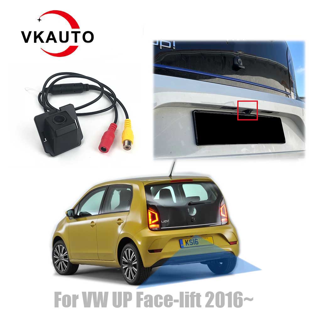 VKAUTO Rear View Camera For VW UP! Up 2017~2020 CCD HD Backup Reverse Parking  Camera