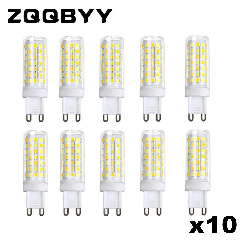 Bombilla led G9 3W 5W 7W AC 220V G9 lámpara led SMD2835 G9 luz LED de maíz reemplazar 30W 40W 50W 70W 80W luz halógena iluminación del hogar