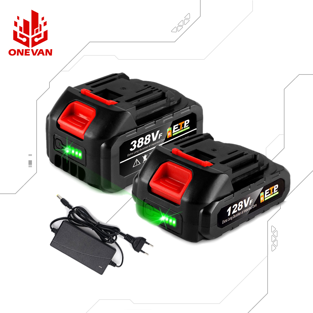 Batería más grande con cargador, repuesto recargable de iones de litio para batería Makita de 21V y 18V, Pin BL1850 BL1830 BL1860