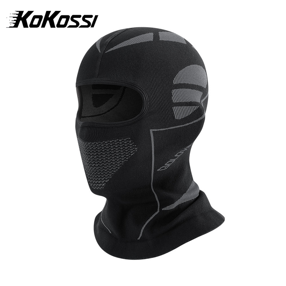 KoKossi ฤดูหนาว WARM หน้ากากขี่จักรยาน Balaclava Windproof เดินป่าขี่ Headwear กีฬากลางแจ้งปีนเขา Breathable Facemask Unisex
