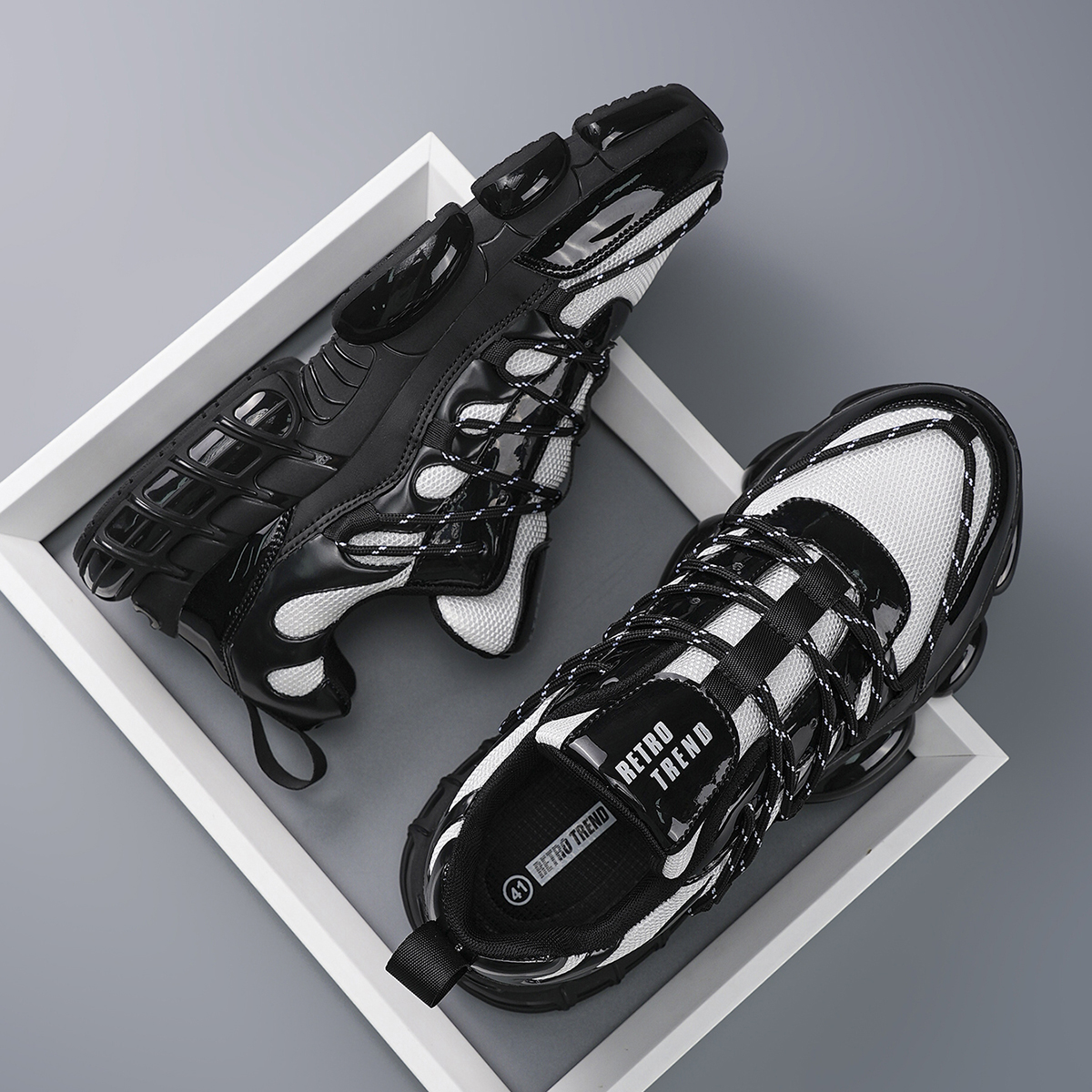 Herren-Sportschuhe in großen Größen, Outdoor-Wanderschuhe, bequeme, lässige, vielseitige, modische Trainingsschuhe für Paare