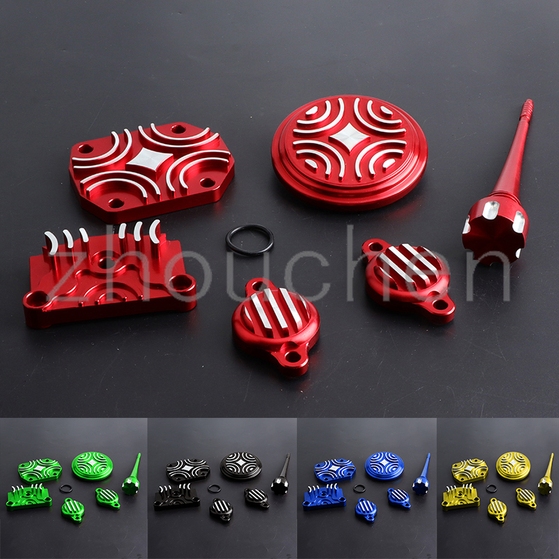 5 kolory silnika element ubioru pokrywa zestaw części dla Lifan 125cc Zongshen YX140cc YX 140 cc Pit motor terenowy ATV Quad gokart motocykl