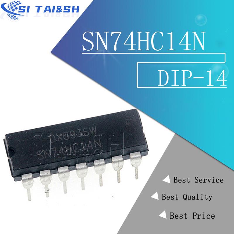 10 Uds SN74HC14N SN74HC14 74HC14N 74HC14 nuevo y original sistema de datos IC