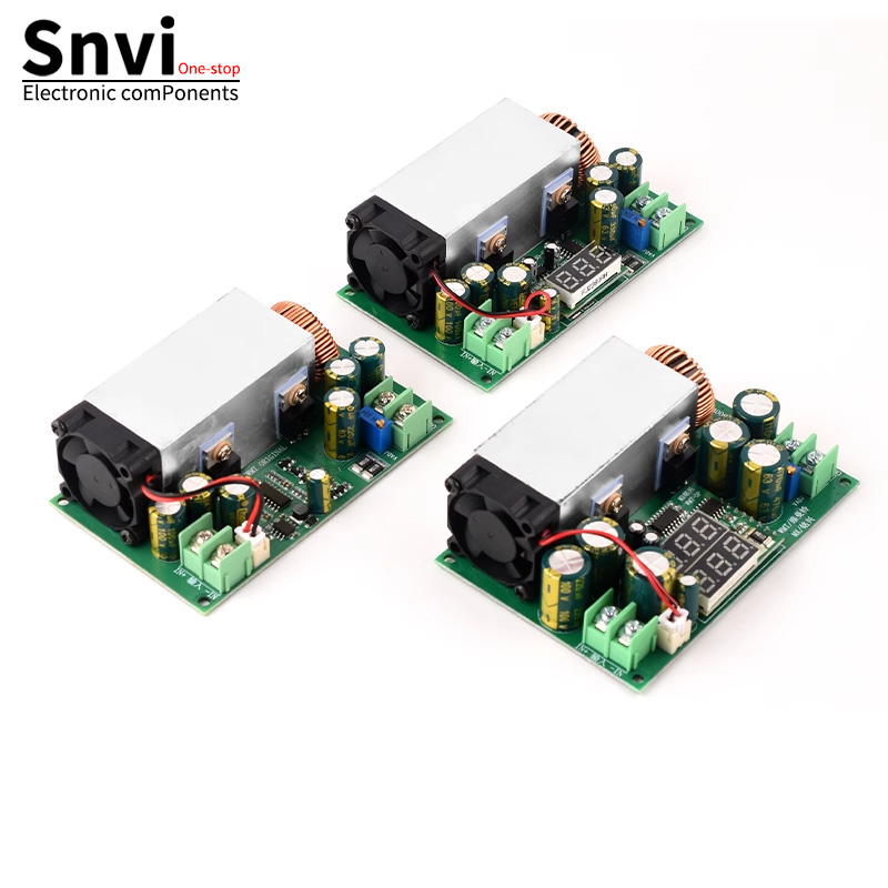 DC-DC verstelbare step-down module, 12V-75V naar 5V/19V/21V/24V/48V, 600W krachtige converterDC-DC verstelbare step-down module, 12