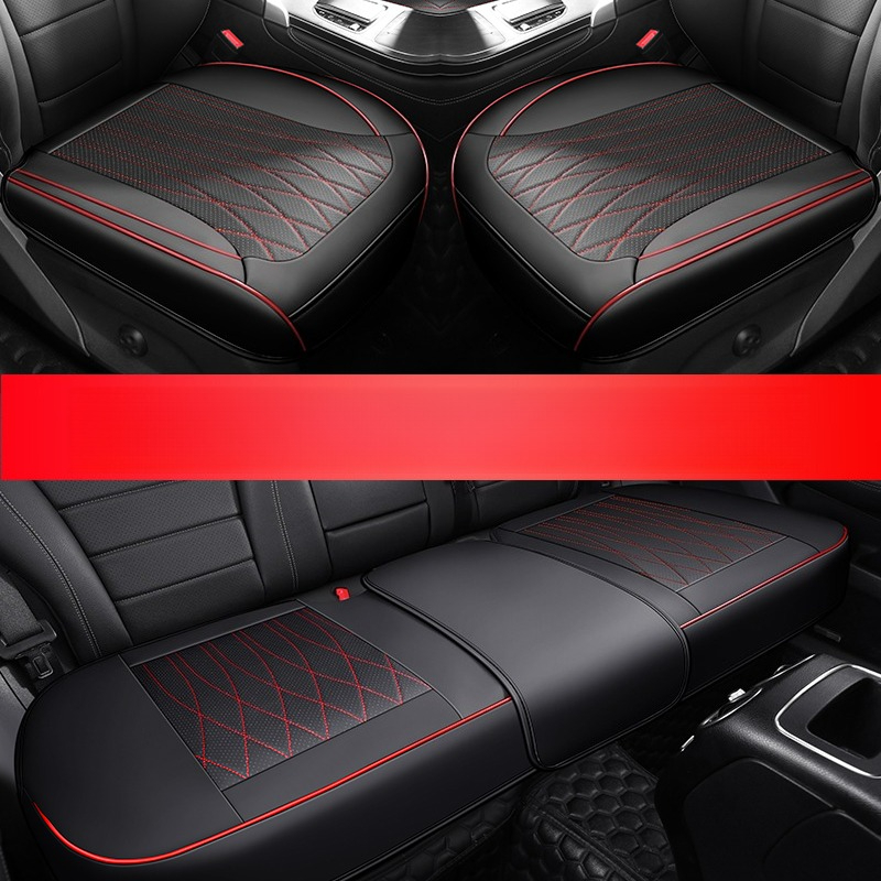 Housse de siège de voiture en cuir PU pour BMW E90 E46 F30 F10 Chevrolet Cruze Citroën C4 C3 Jeep Renegade Audi A4 B6 Accessoires de voiture