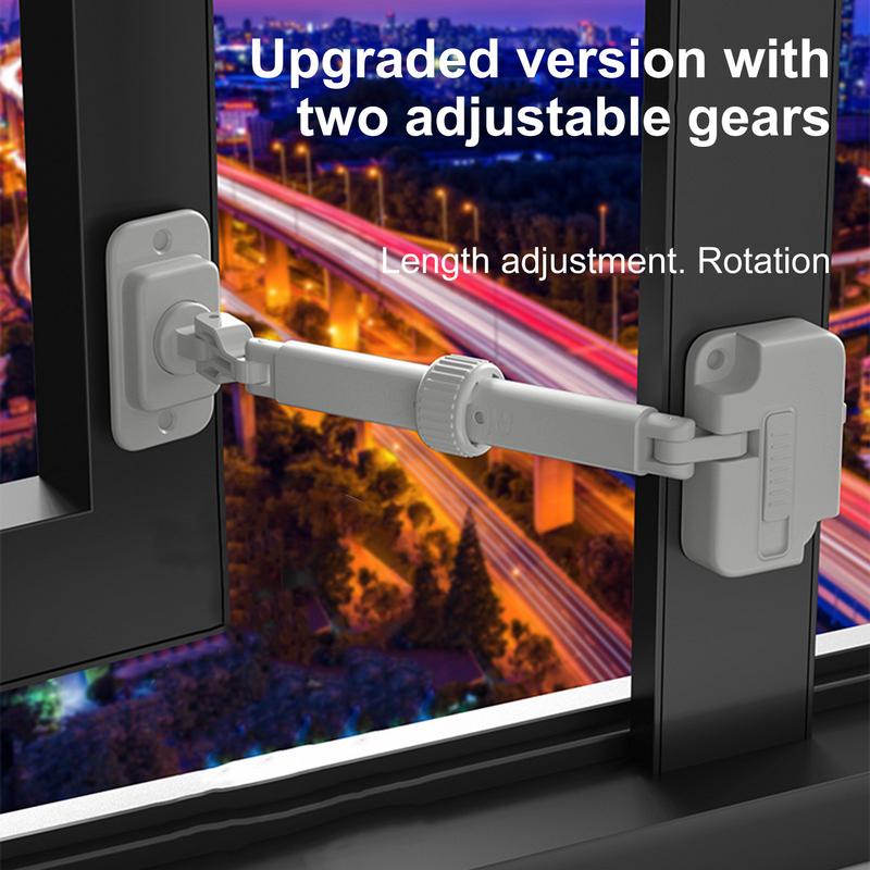 Multifunctional window stopper anti-fall push-pull window safety lock child protection safety window stopper