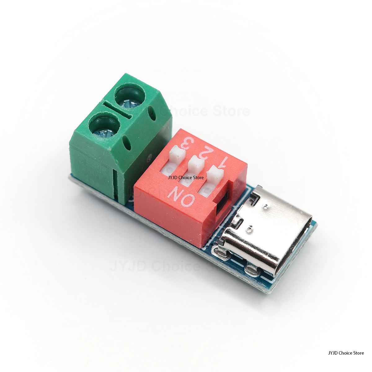 Type-C PD QC トリガー 5V~20V ダイヤルコード調整 DC 電圧電源モジュール ダイヤル調整電圧 急速充電デコイモジュール