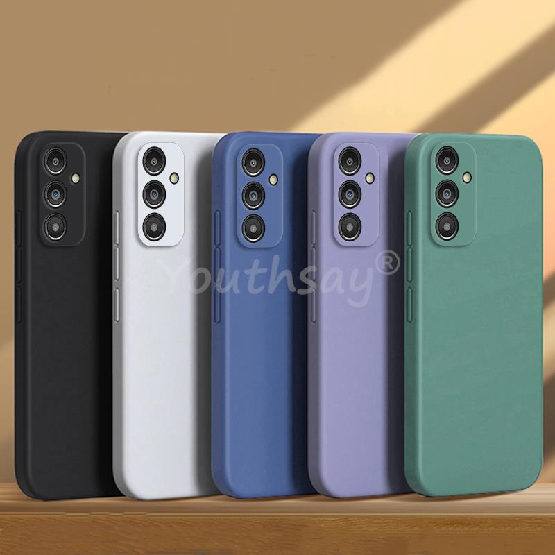Для Samsung Galaxy A16 Чехол Samsung A17 A16 A15 A14 A55 A06 A04 A04S A04E A24 A54 A34 A05 Чехол Силиконовый простой защитный резиновый чехол