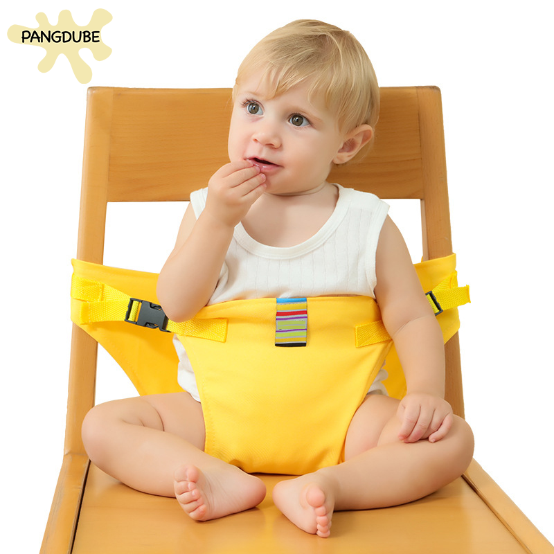 PANGDUBE Toddler Safety Harness Seat Belt Baby High Chair Strap Portable Foldable Adjustable Meal Belt for Dining Chair Travel