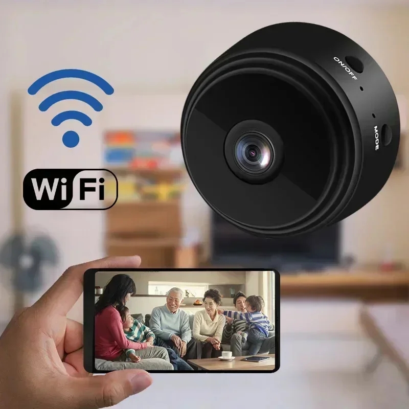 Cámara A9 HD Red inalámbrica WIFI Cámara doméstica 1080p Deportes al aire libre Cámara infrarroja de visión nocturna