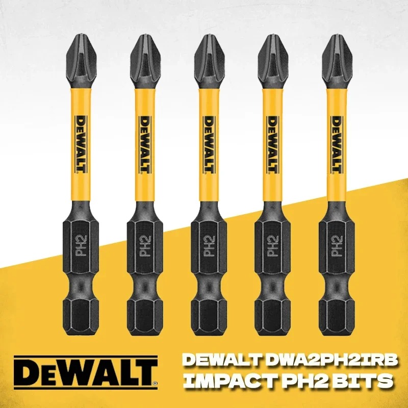 DEWALT DWA2PH2IRB PH2 Ударная Отвертка С Высоким Крутящим Моментом И Звездообразной Отверткой Набор Электрических Отверток Дл...