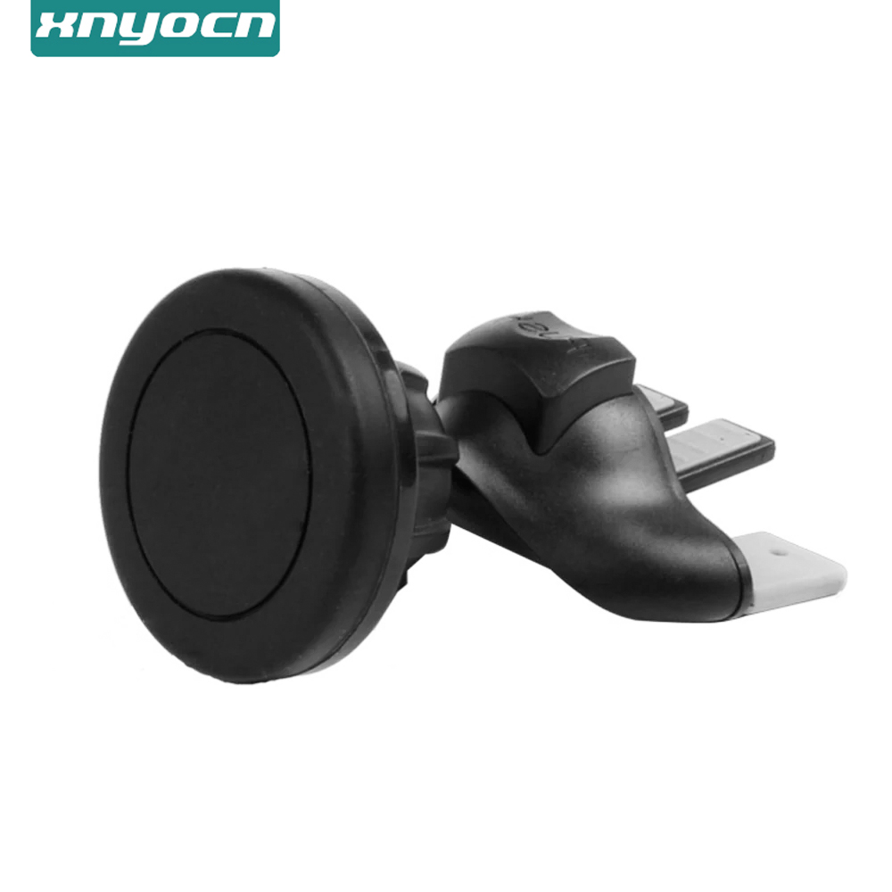 Clip di montaggio GPS per telefono cellulare con slot per CD per auto magnetico universale a 360o per supporto per telefono cellulare iPhone Supporto per presa d'aria