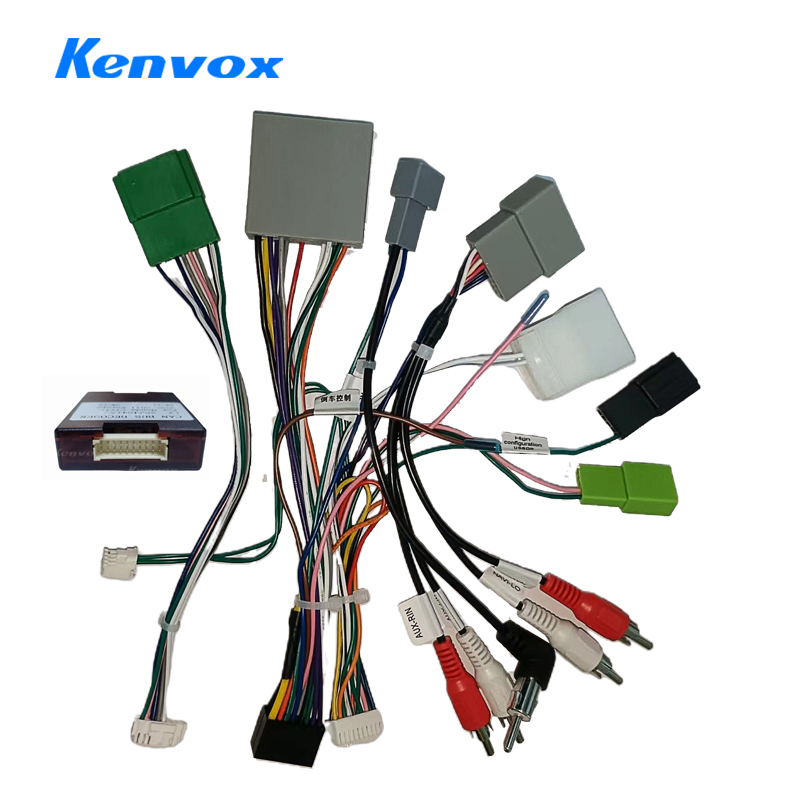 Android Autoradio Canbus Box Decoder für Honda Civic 2006 2011 EUROPÄISCHE VERISION 16-poliger Kabelbaumstecker Stromkabel