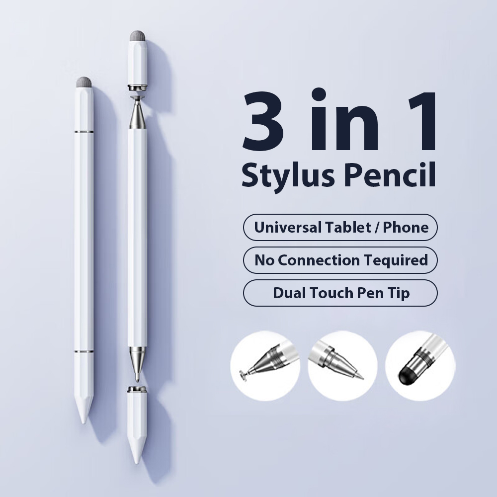 Универсальный стилус-карандаш для Samsung Ipad Pro Air Mini Xiaomi Huawei Redmi 2025 для Apple Pencil Android Tablet Phone Touch Pens