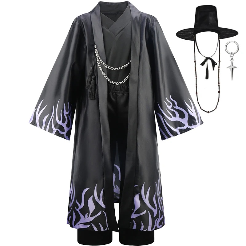 Disfraz de cosplay, disfraces de espectáculo escénico, K-POP, accesorios de cosplay masculinos, disfraces de fiesta, disfraces nacionales coreanos, ídolo para niños