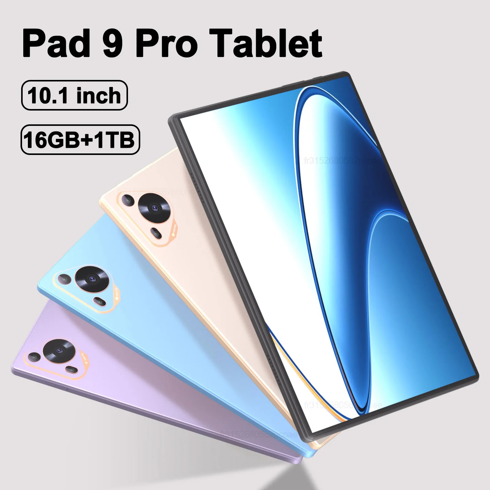 Original Pad 9 Pro Tablet 10.1 inch Android 13 Snapdragon 8gen2 Global 16GB+1024GB 10000mah 5G Dual SIM WIFI  HD Screen