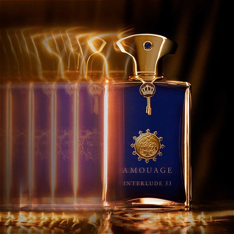 AMOUAGE Interlude 53 100ml Homens Eau De Parfum Reflexão Homem Aromático de Longa Duração Woody Quente Limpo Refinado Elegância Masculina