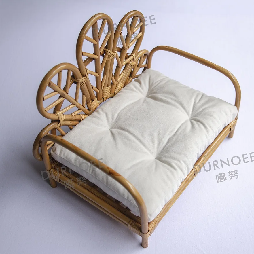Silla para recién nacido, accesorios de fotografía para recién nacido, silla, cama, cesta Retro, estera de fotografía, cojín de Pose, accesorios de estudio de fotografía