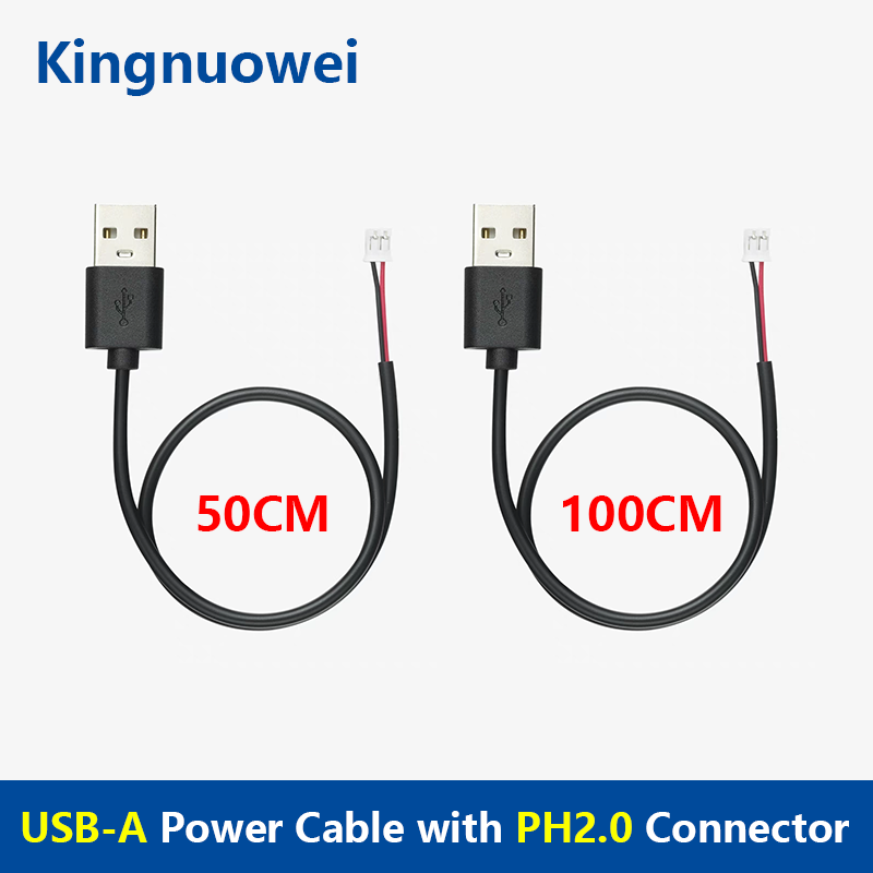 Kabel zasilający USB-A ze złączem PH2.0 Kabel zasilający USB-A do PH2.0 2Pin