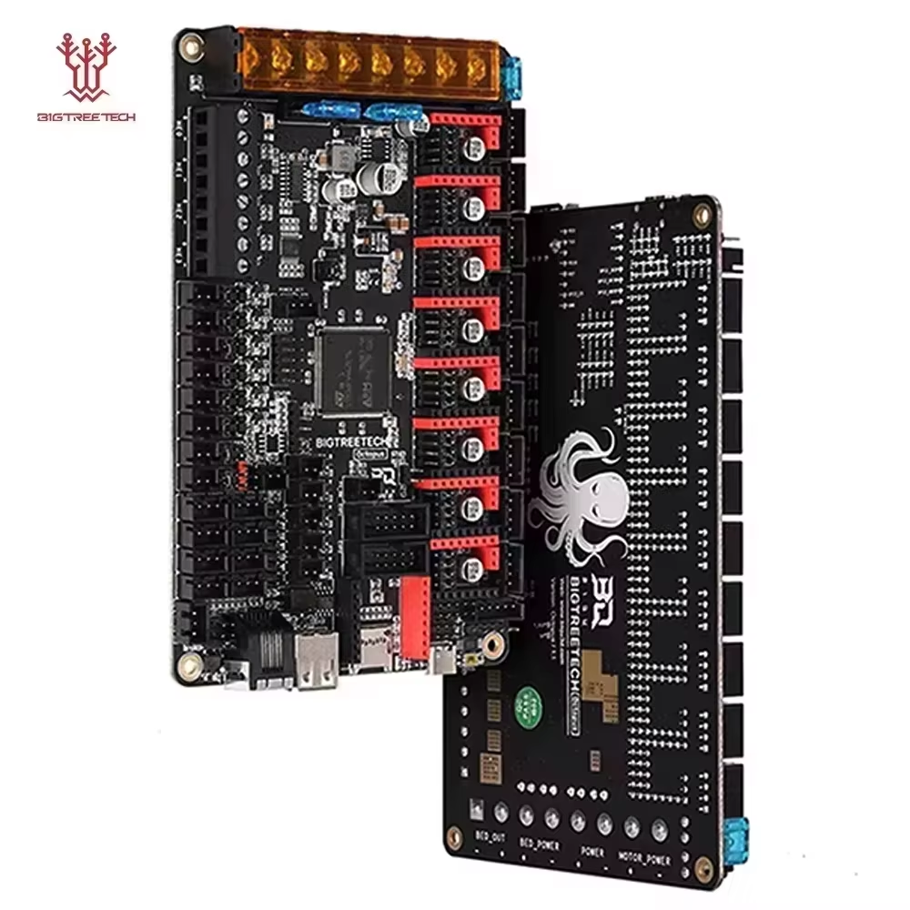 Placa base BIGTREETECH Octopus V1.1, placa de control de 32 bits, TMC2209 TMC5160T, piezas de impresora 3D VS SKR V1.4 Turbo para Voron 2,4 CR10