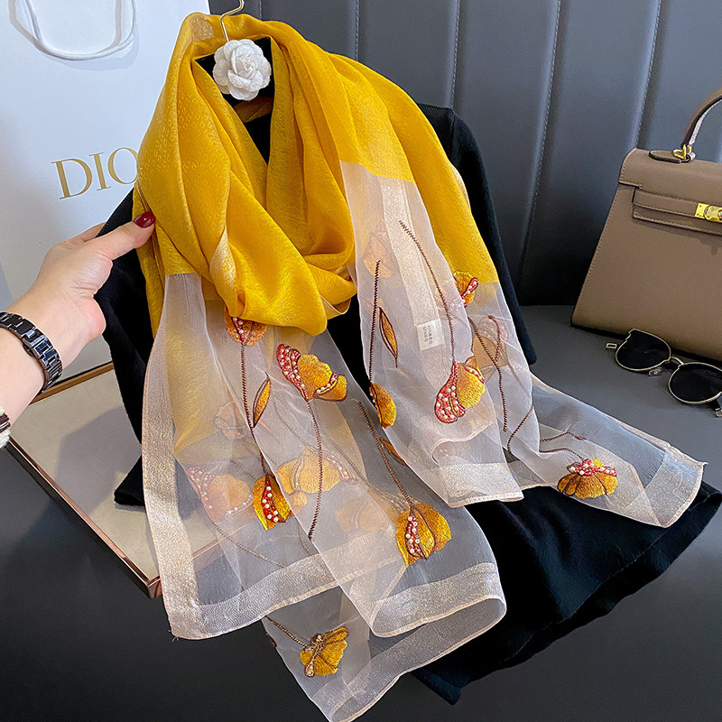 Luksusowa marka jednolity jedwab szalik wełniany dla kobiet szale szaliki letnia dama hidżab zima ciepła długa Bandana fulard Pashmina Poncho