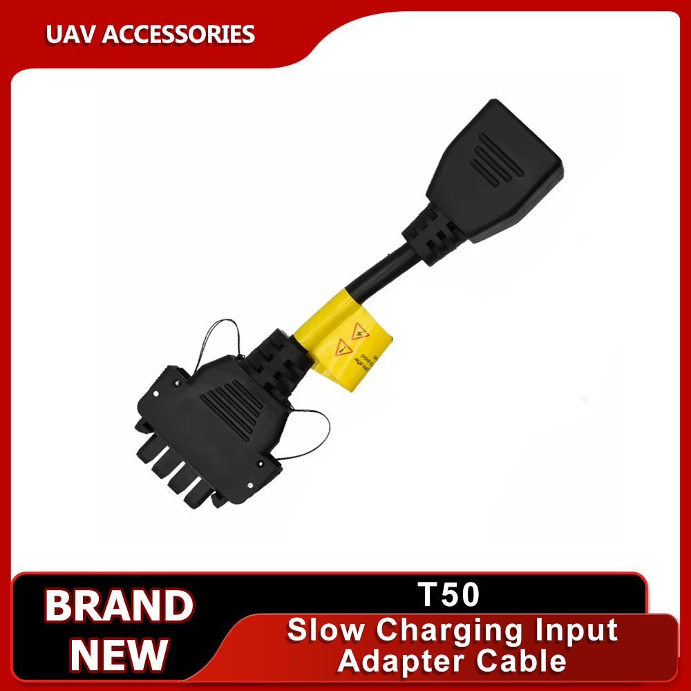 DJI Agras T50 Slow Charging Input Adapter Cable Plant Protection UAV Repair Parts Agriculture Drone Accessories Brand New