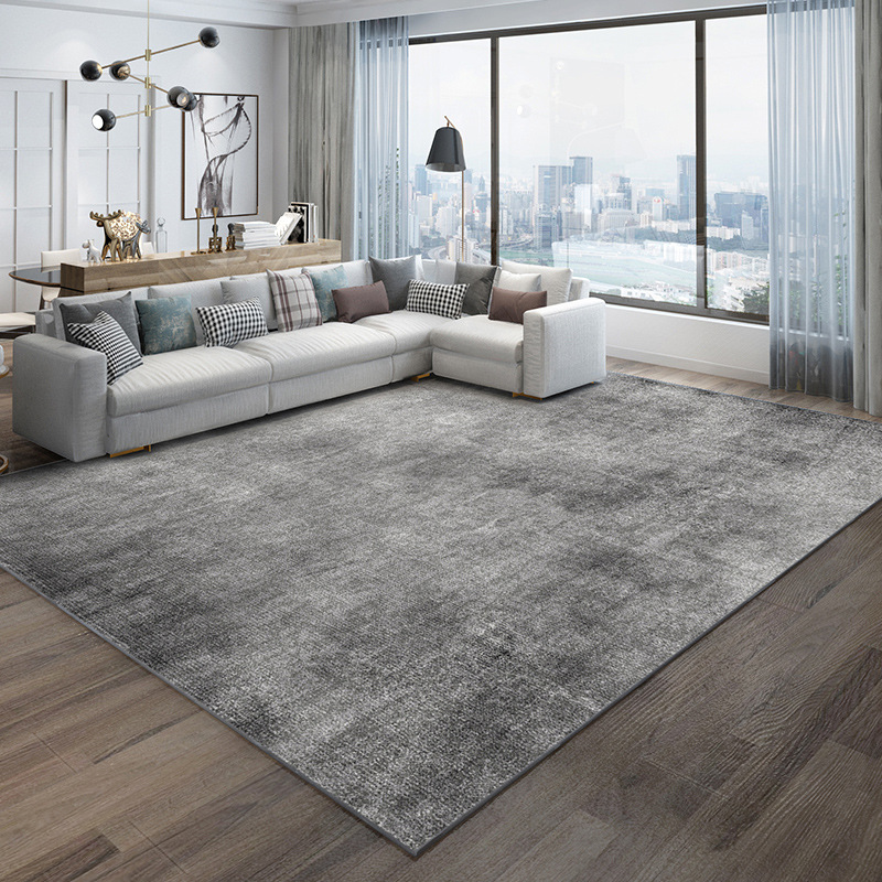 Tapis de documents solides minimalistes modernes, tapis de grande surface, salon, chambre à coucher, décoration Lea, hôtel, tapis commerciaux, polymères non ald