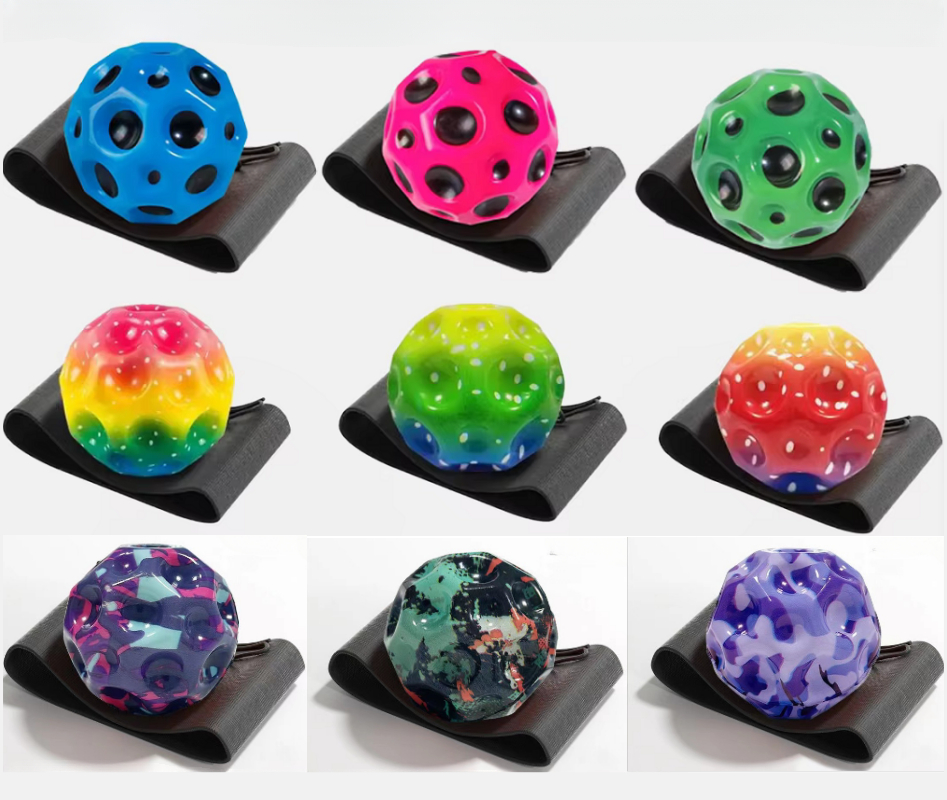 Unpress Spielzeug Handgelenk Hohe Elastische Loch Loch Mond Stein Schaum Schaukel Ball Kinder Erwachsene Sport Geschenke