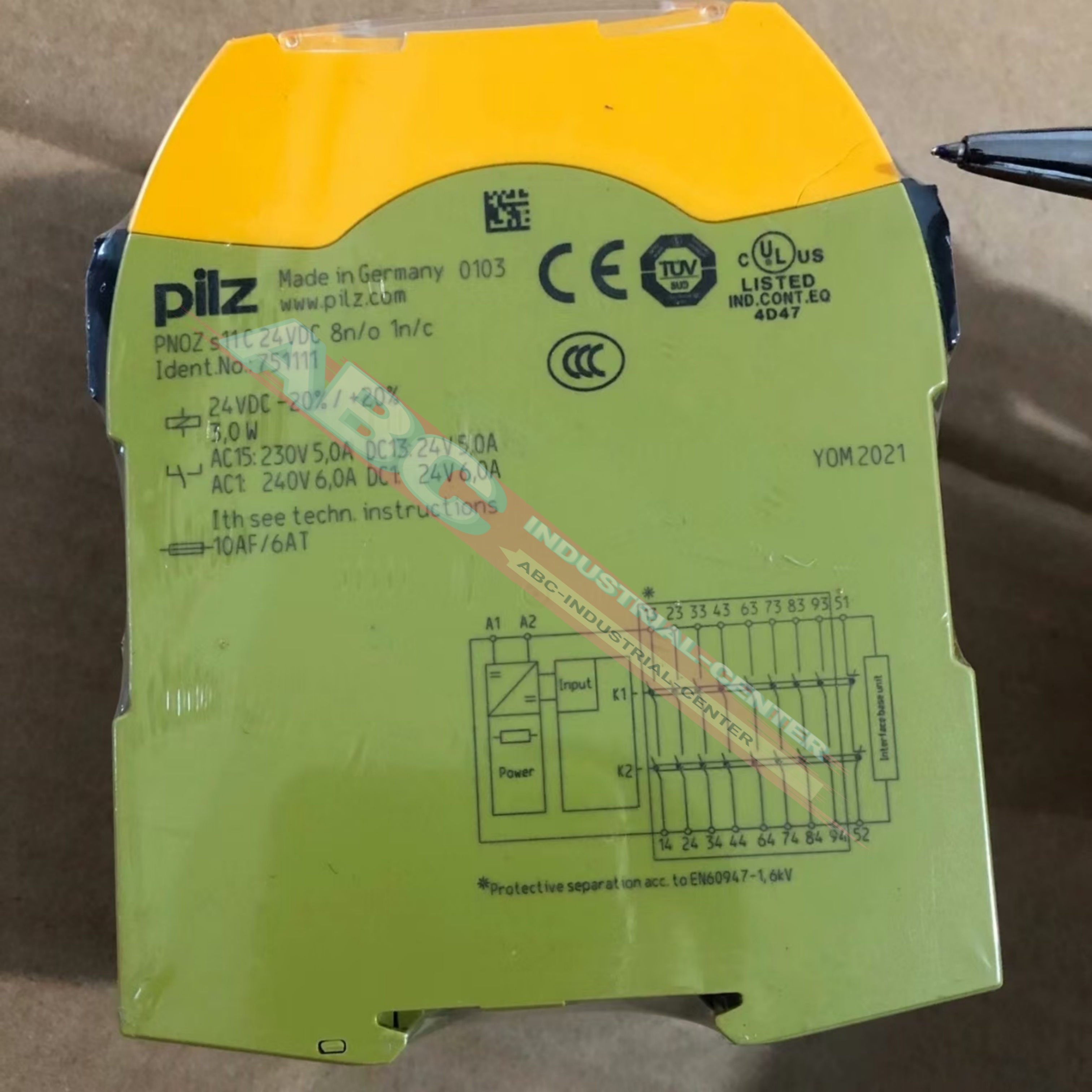 Relé de seguridad 751111 772138 nuevo en caja