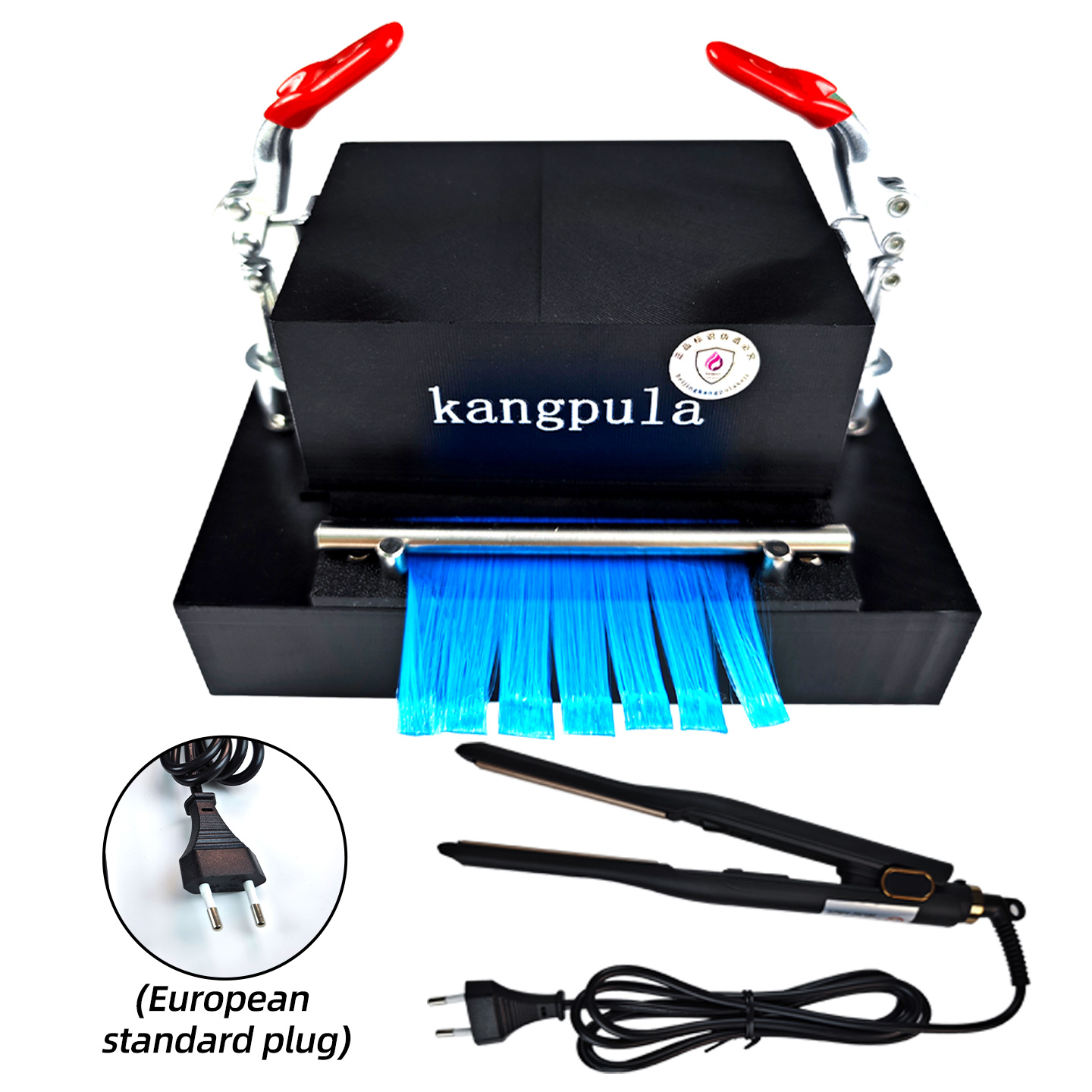 Kit di strumenti per extension con cheratina a punta K, macchina per extension a punta K, macchina professionale per la produzione di extension per capelli a piastra piatta