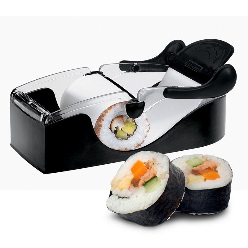 Herramientas de bricolaje para Sushi, rollo de arroz y verduras envueltos de algas marinas, trabajadores de cocina, tambor japonés, molde para pastel de Sushi, herramienta de cocina para principiantes
