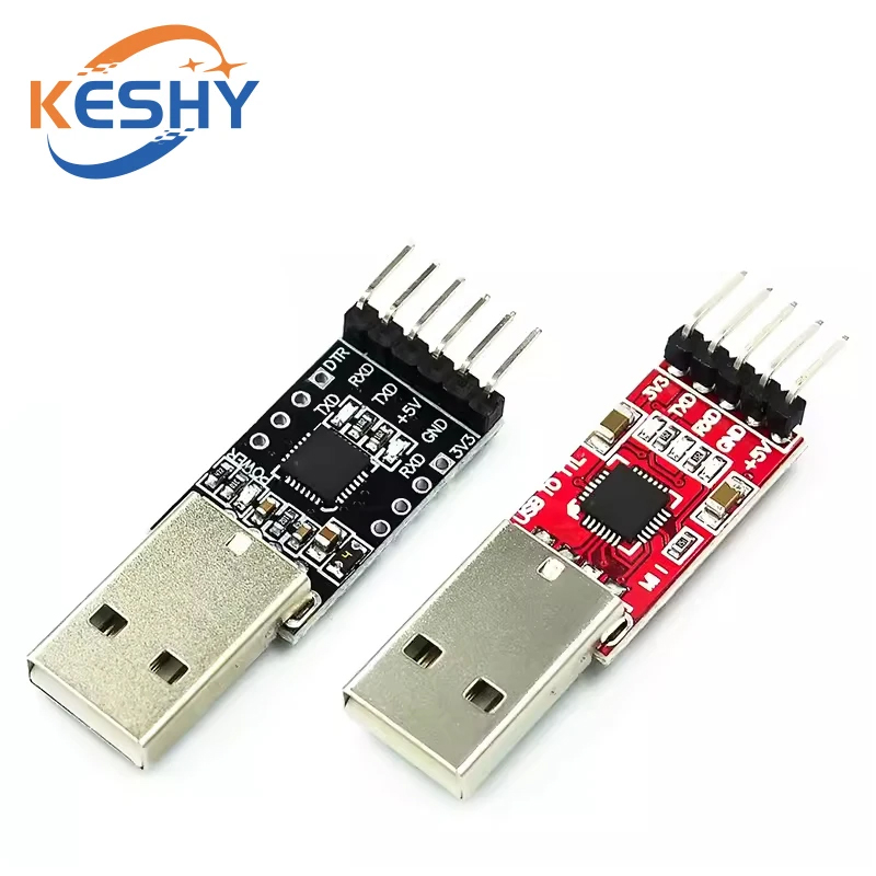 CP2102 Модуль разъема USB 2.0 в UART TTL 5-контактный последовательный преобразователь STC Замените CP2102 CP9102 USB для загрузки Aduino USB в TTL