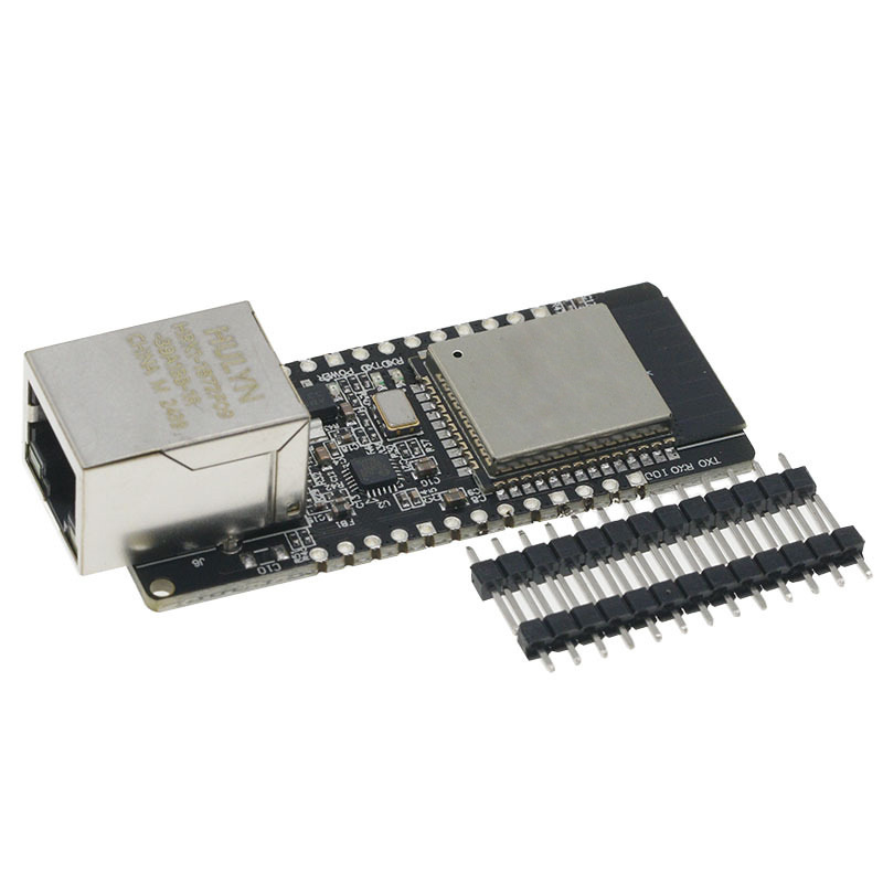 WT32-ETH01 Wbudowany port szeregowy do sieci, Ethernet, kompatybilny z Bluetooth, kombinowana bramka WIFI, moduł bezprzewodowy MCU ESP32