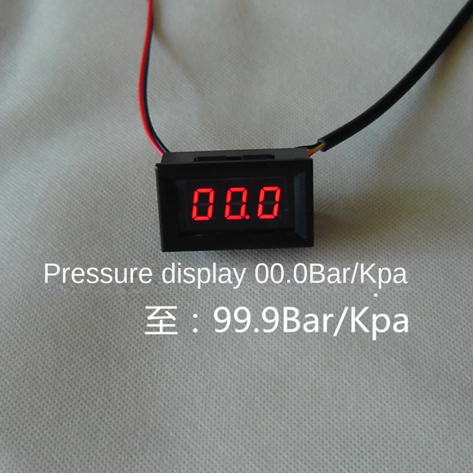 Digitale manometer Kleine paneelgemonteerde manometer Accu Pneumatische schok Digitale druk