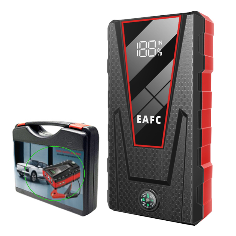 EAFC-arrancador de batería de coche, cargador inalámbrico de 1200A, banco de energía para arranque de emergencia de coche de 12V, batería de refuerzo de coche Jstar 4