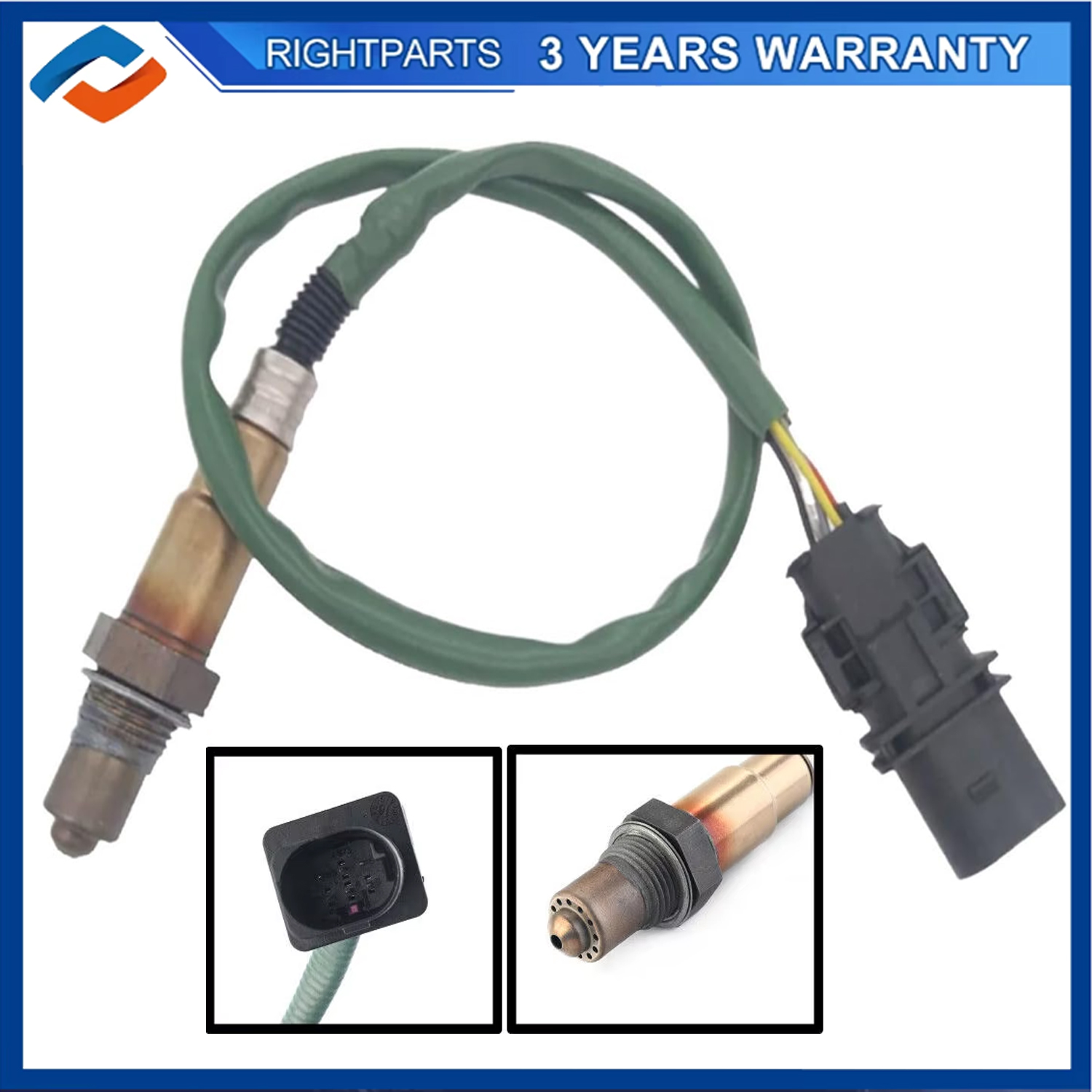 Rightyparts-Sensor de oxígeno para coche, accesorio compatible con mercedes-benz S550/E320/R320/R350/ML350/GL63 AMG/GL63 0035426918 0258017014 0258017015
