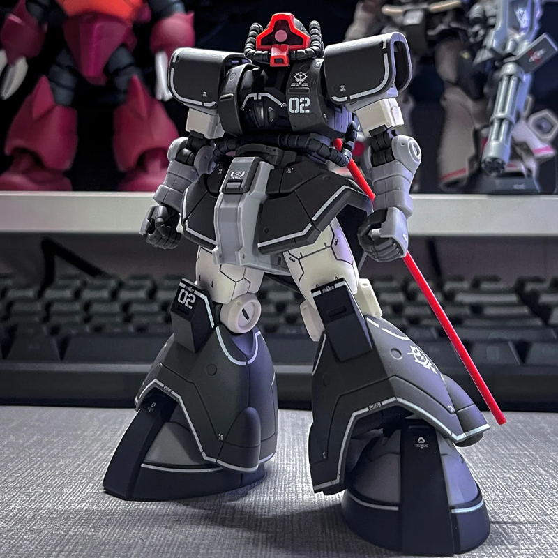 HG 1/144 Rick Dom GTO 007 Dom YMS-08B Kit Model Perakitan Mech Eksperimental ﻿ Figur Aksi Robot Boneka Dekoratif Mainan Anak Laki-laki Hadiah