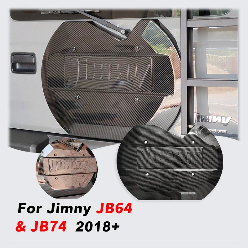 Крышка запасного колеса для Suzuki Jimny JB64 JB74 JC74 (3/5 двери), высококачественная ABS-пластиковая накладка в стиле «черепаший панцирь», внешние автомобильные аксессуары
