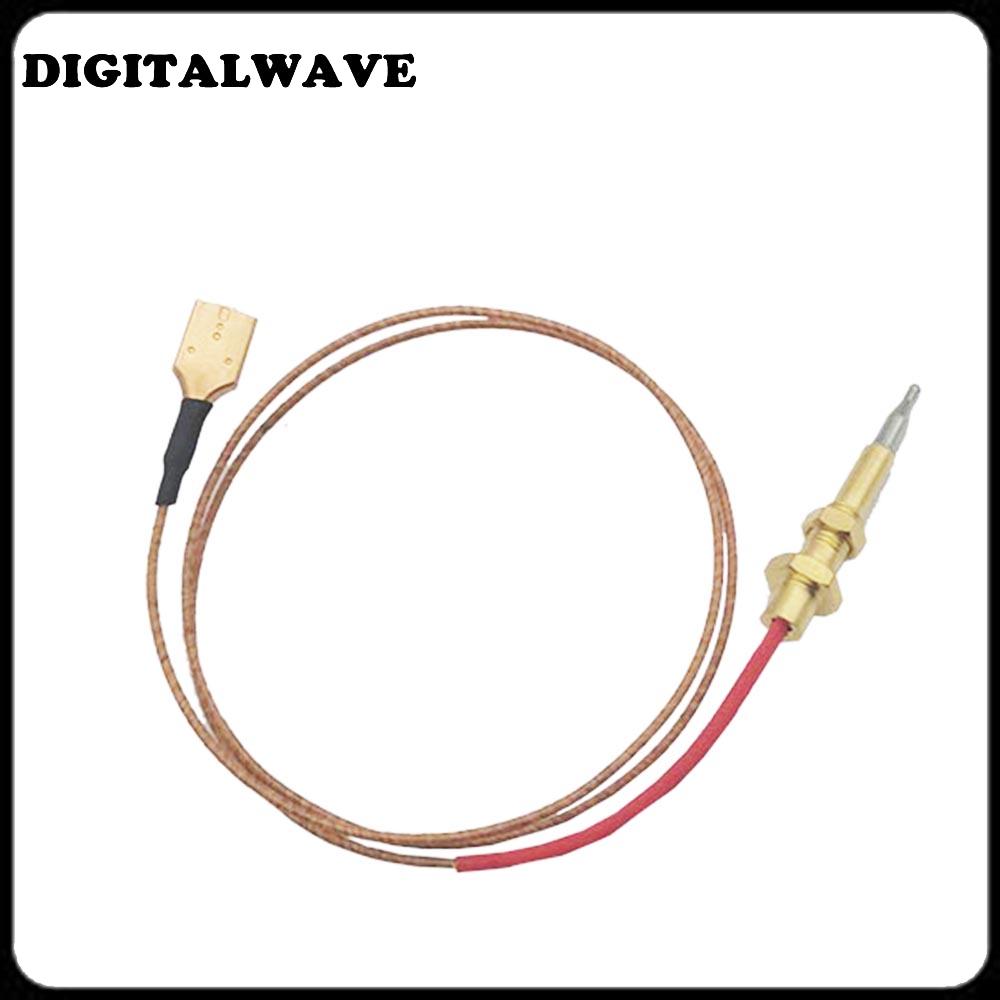 Camino a gas Fornello Termocoppia Piastra Parti della stufa Sensore di temperatura Accessori per bruciatori Filo sicuro per guasto di fiamma 65 cm