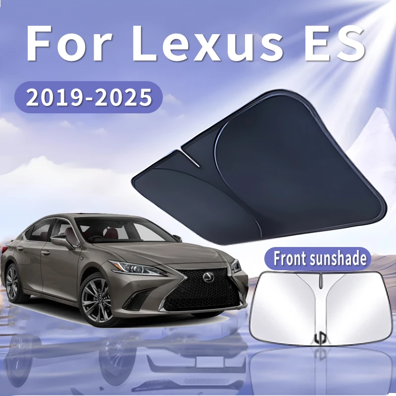 Pelindung Matahari Mobil Untuk Lexus ES XZ10 2019~2025 2020 2021 Penahan Panas Kaca Depan Pendingin Musim Panas Aksesoris Mobil