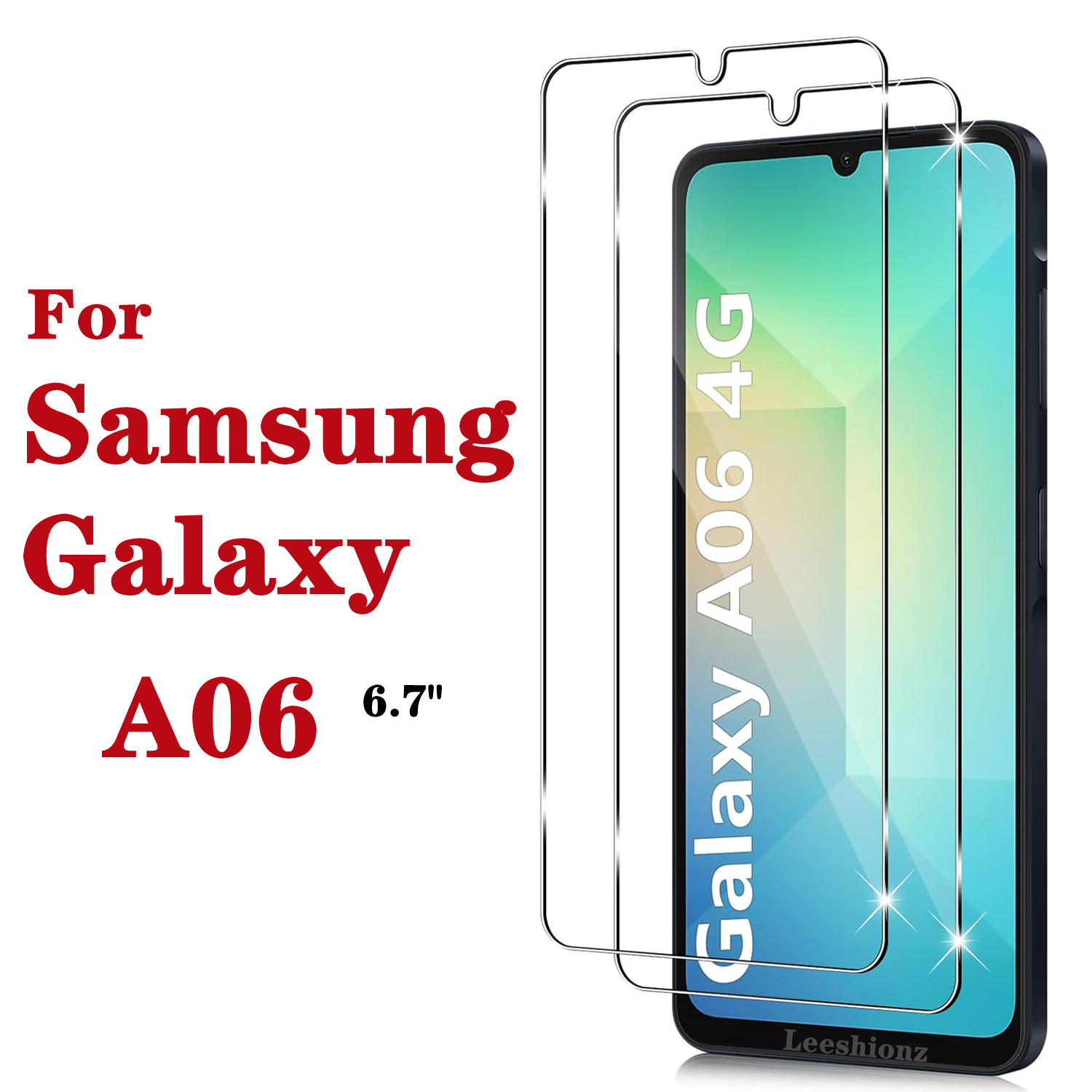Folia ochronna na ekran kompatybilna z Samsung Galaxy A06 4G 5G, odporna na zarysowania
