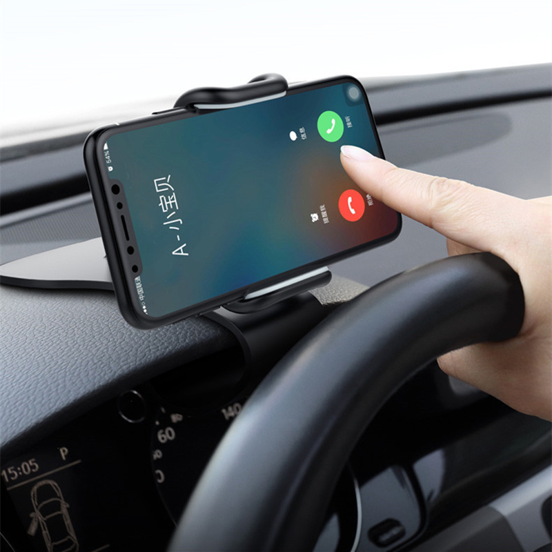 360 回転可能な自動車電話ホルダーユニバーサル携帯電話スタンド車ラックダッシュボードサポート自動グリップ携帯電話固定ブラケット