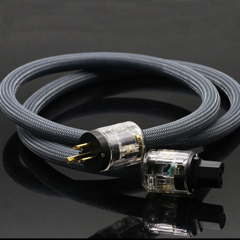 Cordon d'alimentation hifi haut de gamme version 400 signature US/ue, en cuivre pur avec connecteur P-029/P-029E