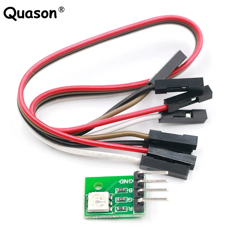 Módulo LED RGB SMD de 3 colores, 5050 a todo color, Pwm, LED tricolor para Arduino MCU