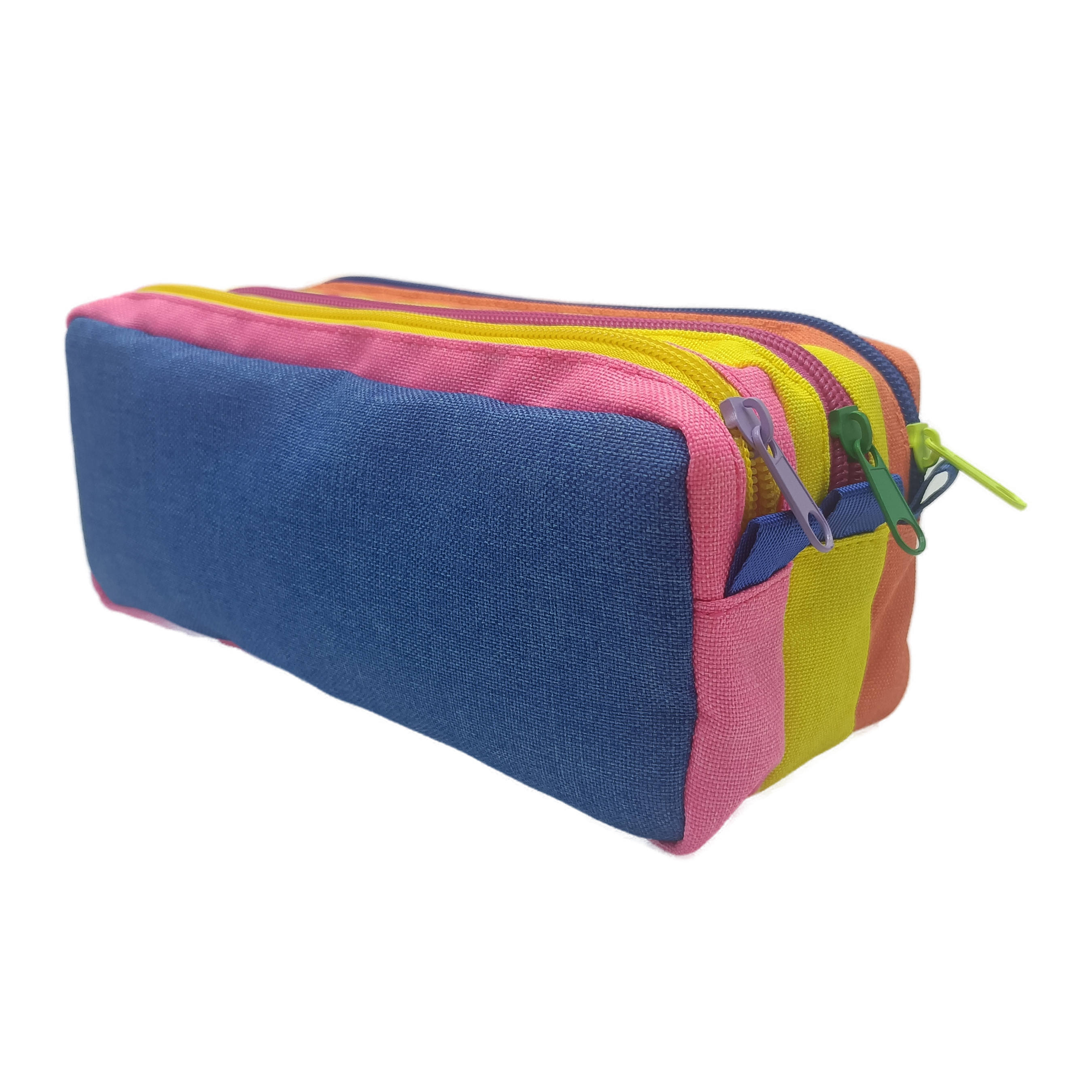 Pencil Case Pencil Box Large Capacity Pencil Pouch Handheld Pen Bag Various Colour Three Compartment for kid boy girl