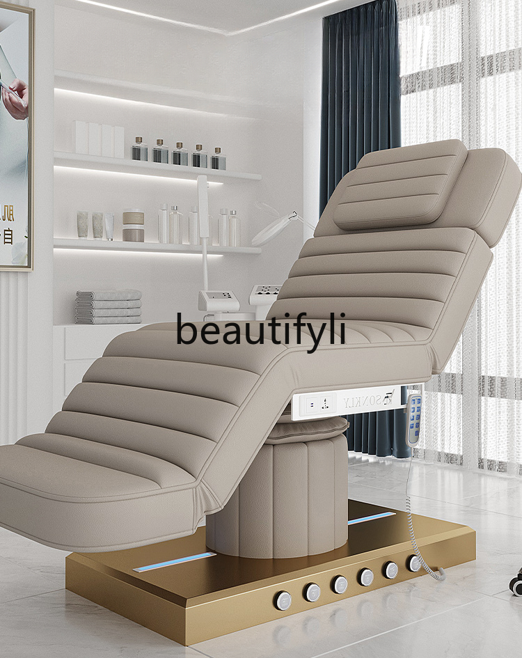 Elektrisch Deluxe Schoonheidsbed Schoonheidssalon Speciale Massage Tuina Bed Multifunctioneel Tattoo Borduurfysiotherapie Bed