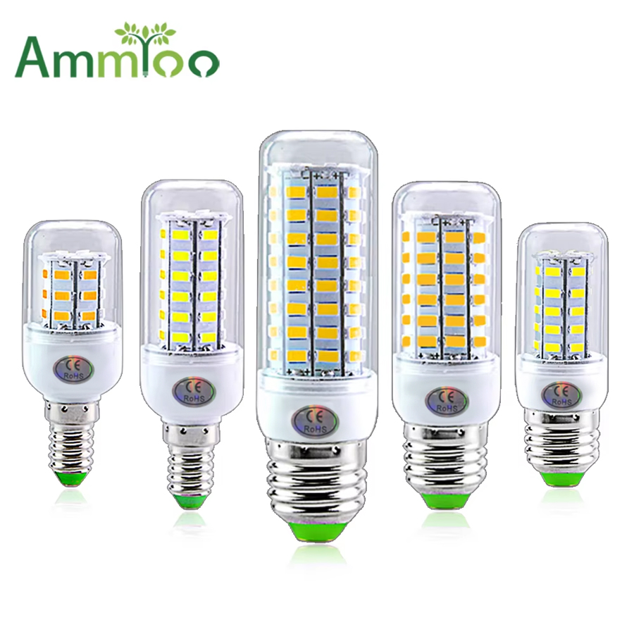 E27 LED Lampe E14 LED SMD 5730 220 V Mais Glühbirnen 24 36 56 72 LEDs Lamparas LED Kronleuchter für Home Dekoration Ampulle Led Licht